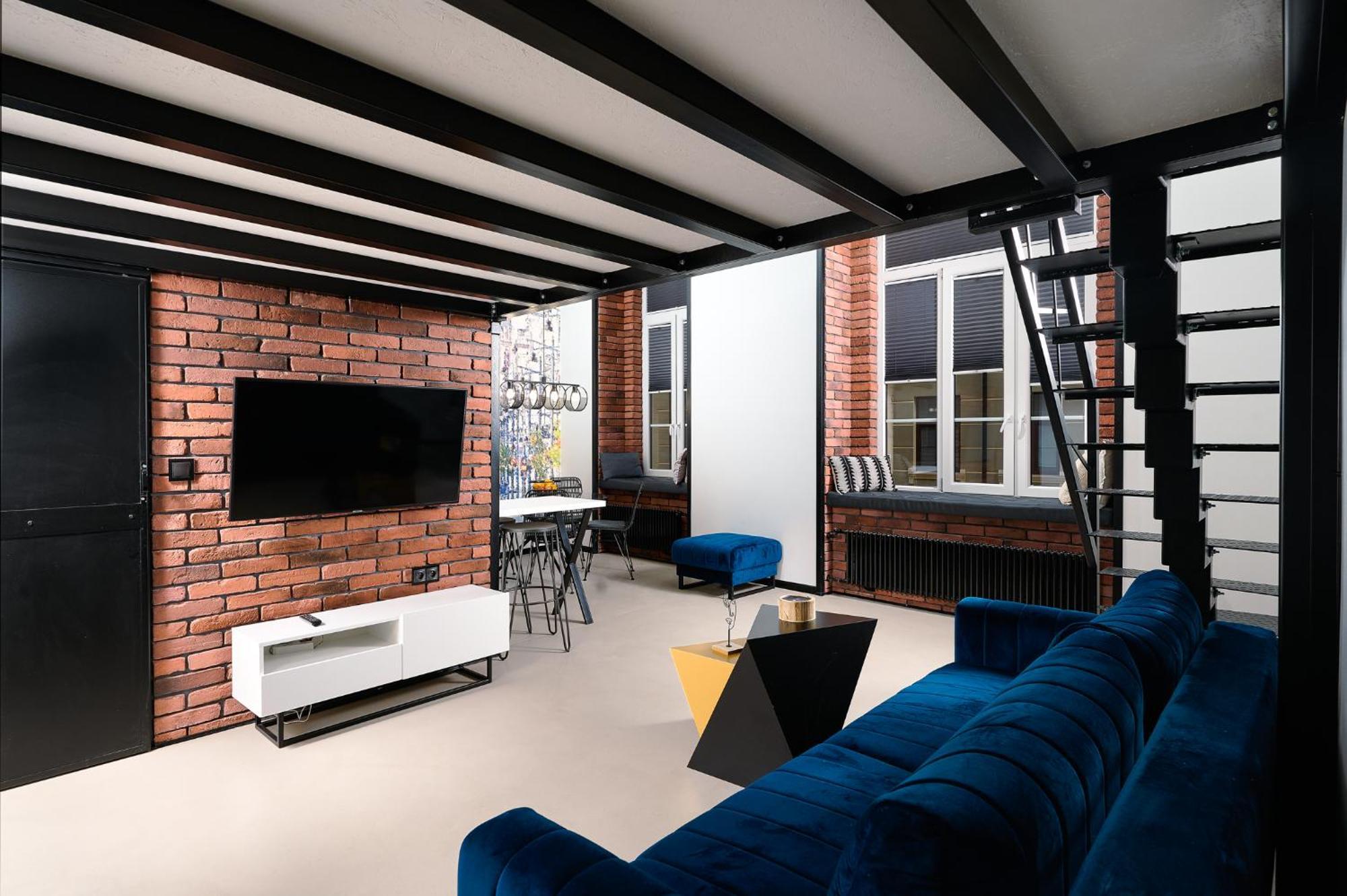 Апартаменты Loft Piotrkowska 37 Лодзь Экстерьер фото